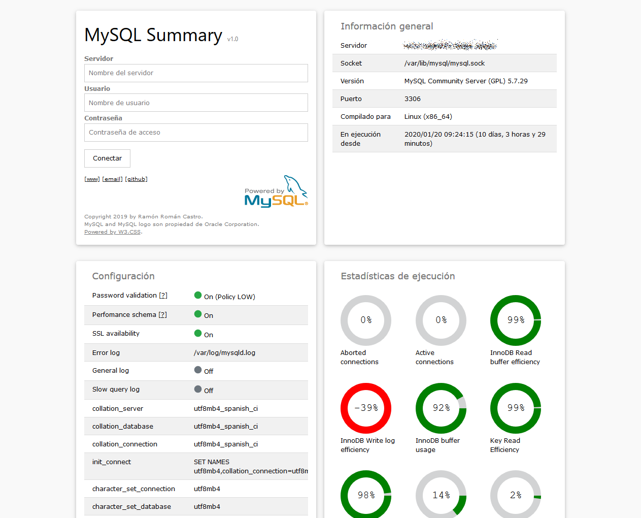 mysql-summary