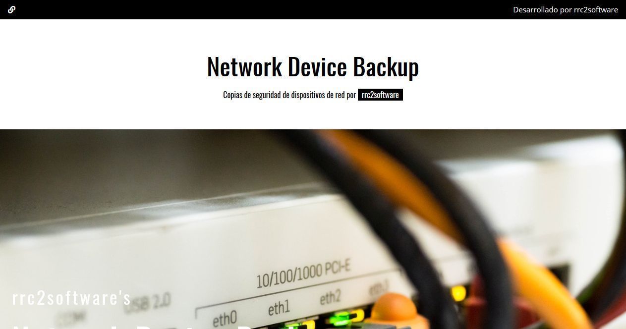 rrcNetWorkDeviceBackup